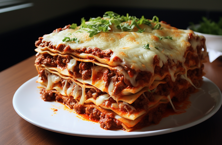 Hoe maak je de eenvoudigste lasagne?