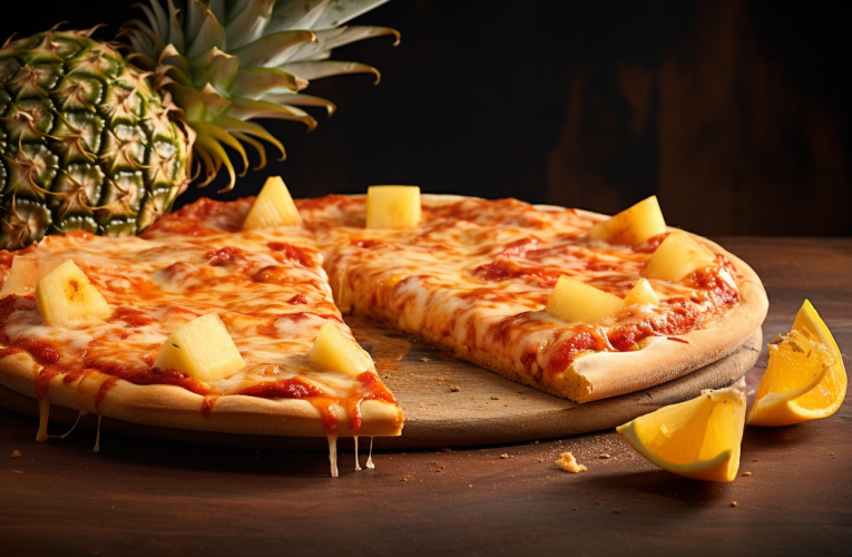 Is het oké om ananas op pizza te doen?
