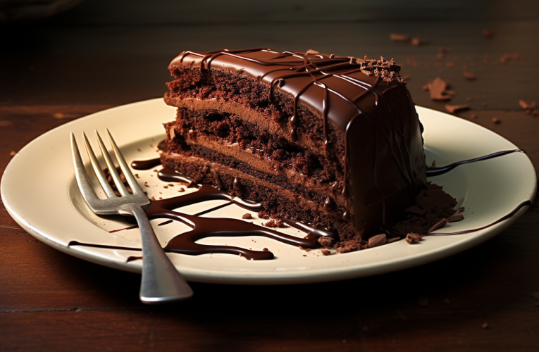 Hoe lang chocolade cake bewaren?