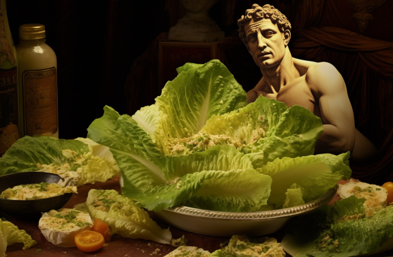 Een Nieuwe Draai aan de Klassieke Caesar Salade: Koolsalade Caesar Stijl