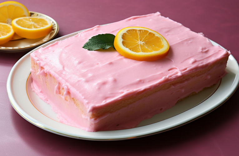 Een Zomerse Traktatie: Roze Limonade Taart